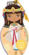 Grooters Oblékáme egyptské panenky FARAH – Omalovánky