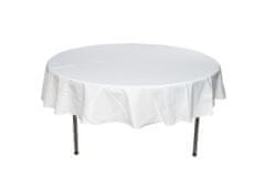 TENTino Ubrus na kulatý stůl průměr 152 cm Barva ubrusu: BÍLÁ / WHITE