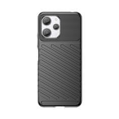 shumee Pancéřovaný flexibilní kryt pouzdra pro Xiaomi Redmi 12 Thunder Case, černý