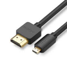 shumee Audio Video kabel microHDMI - HDMI 2.0 1m černý