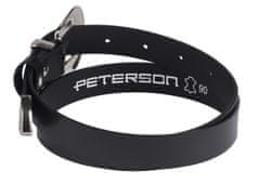 Peterson Dámský kožený pásek s bohatě zdobenou sponou - 90