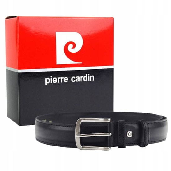 Pierre Cardin Pánský kožený pásek s klasickou sponou - 115