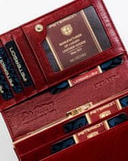 Peterson Dámská kožená peněženka s motivem hadí kůže