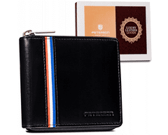shumee Dámská peněženka-peněženka z přírodní kůže se zapínáním na zip - Peterson