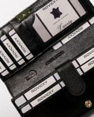 Rovicky Klasická dámská peněženka s velkou kartovou částí