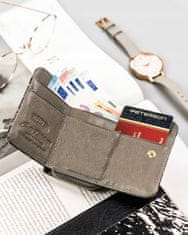 Peterson Malá, kožená dámská peněženka s RFID systémem