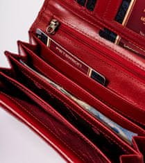 Peterson Dámská kožená peněženka s vnější kapsou