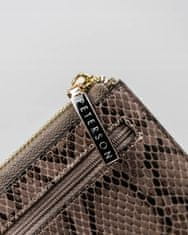 Peterson Malá dámská peněženka s motivem hadí kůže, zapínání na zip