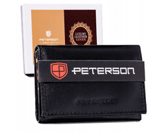 shumee Malá, kožená dámská peněženka na patentku - Peterson