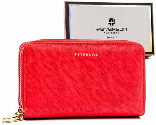 Peterson Elegantní dámská peněženka z ekologické kůže