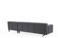 Atelier Del Sofa Rohová sedací souprava Jivago Corner Right (L2-Chl) - Grey, Šedá