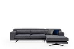 Atelier Del Sofa Rohová sedací souprava Jivago Corner Right (L2-Chl) - Grey, Šedá