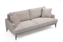 Atelier Del Sofa 2-místná pohovka Papira 2 Seater - Beige, Béžová