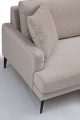 Atelier Del Sofa 2-místná pohovka Papira 2 Seater - Beige, Béžová