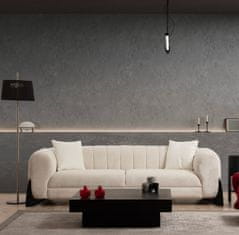 Atelier Del Sofa 3-místná pohovka Sandreo White - 3, Bílá