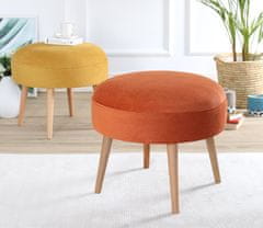 Atelier Del Sofa Taburet Romley - Orange, Oranžová