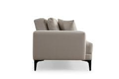 Atelier Del Sofa 3-místná pohovka Astana 3 Seater - Ecru, Okrová