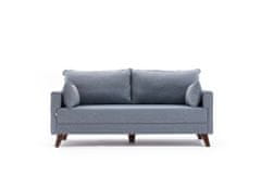 Atelier Del Sofa 2-místná pohovka Bella Soft İkili Koltuk - Blue, Modrá