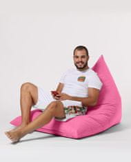 Atelier Del Sofa Zahradní sedací vak Pyramid Big Bed Pouf - Pink, Růžová