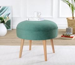 Atelier Del Sofa Taburet Romley - Green, Zelená