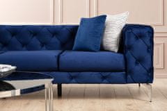 Atelier Del Sofa 2-místná pohovka Como - Navy Blue, Modrá