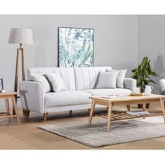 Atelier Del Sofa 3-místná pohovka Aqua - Cream, Krémová