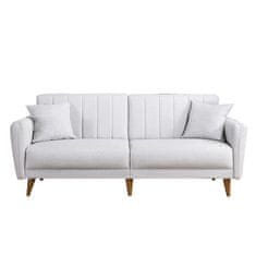 Atelier Del Sofa 3-místná pohovka Aqua - Cream, Krémová