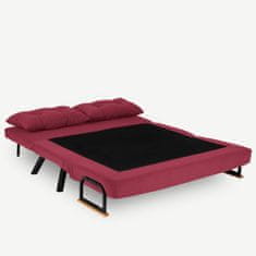 Atelier Del Sofa 2-místná pohovka Sando 2-Seater - Maroon, Kaštanová