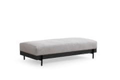 Atelier Del Sofa Taburet Eti Black Pouffe - Grey, Šedá