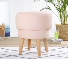 Atelier Del Sofa Taburet Veccio - Pink, Růžová