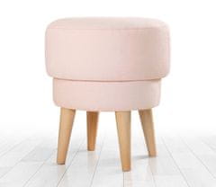 Atelier Del Sofa Taburet Veccio - Pink, Růžová