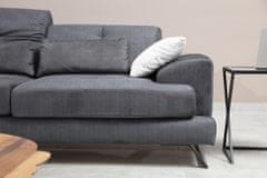 Atelier Del Sofa 2-místná pohovka Frido 2 Seater, Antracitová