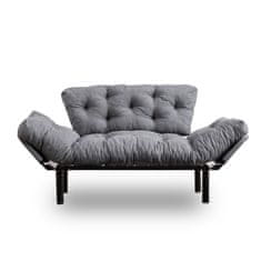 Atelier Del Sofa 2-místná pohovka Nitta - Grey, Šedá