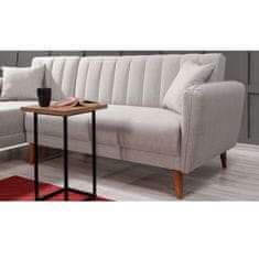 Atelier Del Sofa Rohová sedací souprava Aqua Corner Left - Cream, Krémová