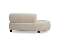 Atelier Del Sofa Rohová sedací souprava Pars Cream (L1 + 01 + 1R) - Corner, Krémová