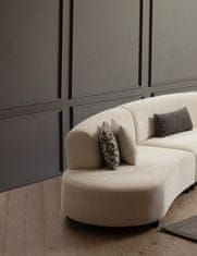 Atelier Del Sofa Rohová sedací souprava Pars Cream (L1 + 01 + 1R) - Corner, Krémová