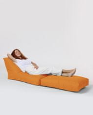 Atelier Del Sofa Zahradní sedací vak Siesta Sofa Bed Pouf - Orange, Oranžová