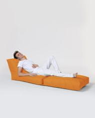 Atelier Del Sofa Zahradní sedací vak Siesta Sofa Bed Pouf - Orange, Oranžová