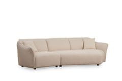 Atelier Del Sofa Rohová sedací souprava Mentıs Corner 6 (L1+2Xr), Krémová