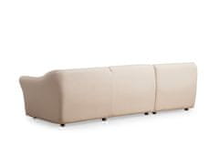 Atelier Del Sofa Rohová sedací souprava Mentıs Corner 6 (L1+2Xr), Krémová