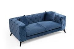 Atelier Del Sofa 2-místná pohovka Como 2 Seater - Blue, Modrá