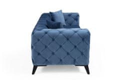 Atelier Del Sofa 2-místná pohovka Como 2 Seater - Blue, Modrá