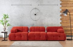 Atelier Del Sofa 3-místná pohovka Doblo 3 Seater ( L1-O1-1R) - Red, Červená