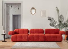 Atelier Del Sofa 3-místná pohovka Doblo 3 Seater ( L1-O1-1R) - Red, Červená