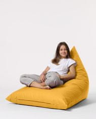 Atelier Del Sofa Zahradní sedací vak Pyramid Big Bed Pouf - Yellow, Žlutá