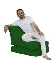 Atelier Del Sofa Zahradní sedací vak Siesta Sofa Bed Pouf - Green, Zelená