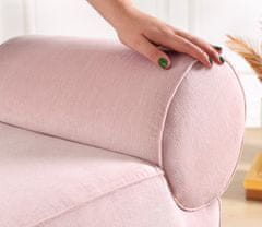 Atelier Del Sofa Taburet Linburg Puf - Pink, Růžová