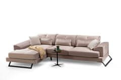 Atelier Del Sofa Rohová sedací souprava Frido Corner Left (Chl+3R) - Beige, Béžová