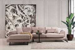 Atelier Del Sofa Rohová sedací souprava Frido Corner Left (Chl+3R) - Beige, Béžová