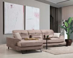 Atelier Del Sofa Rohová sedací souprava Frido Corner Left (Chl+3R) - Beige, Béžová